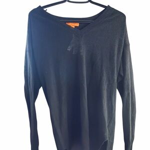 Joe Fresh Womans Black  V-Neck Sweater